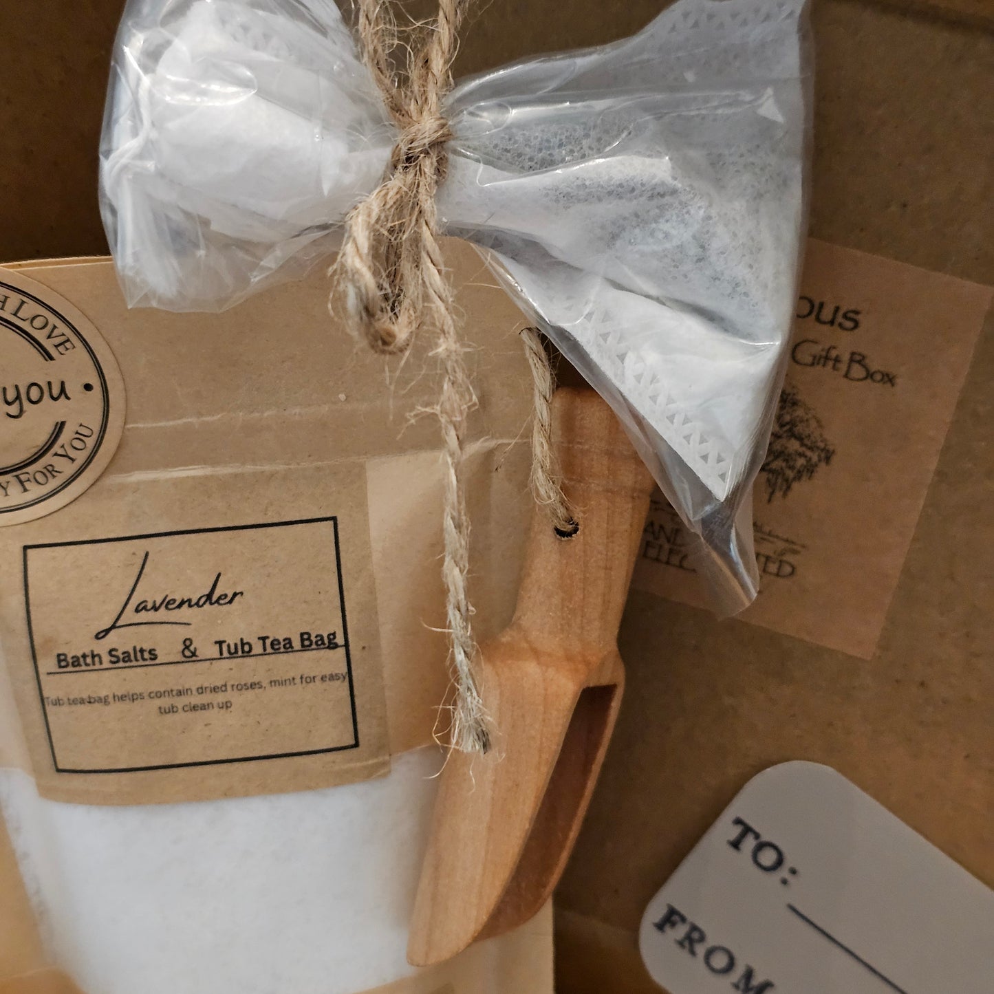 Handmade unique curated Bath and Body Gift Box