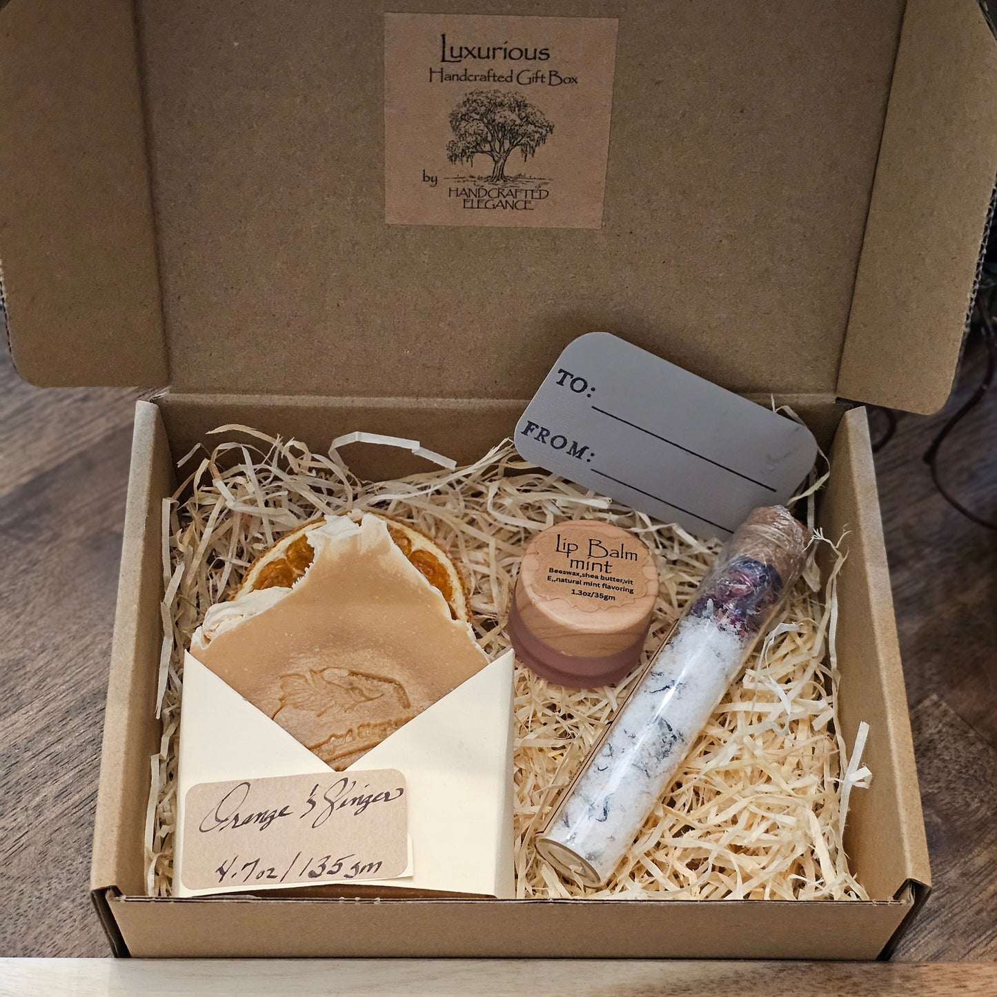 Bath & Body gift box handmade