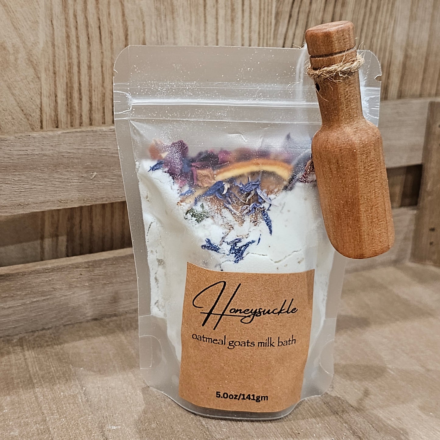 Milk Bath Salts with Fizz