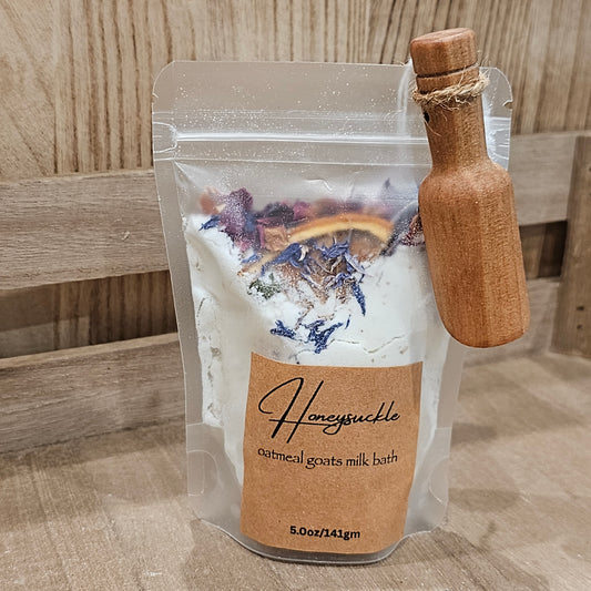 Milk Bath Salts with Fizz