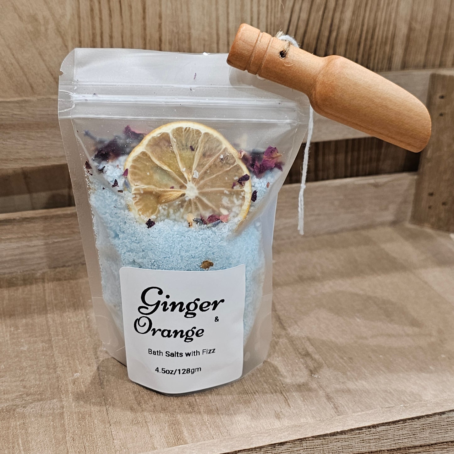 Bath Salts with Fizz