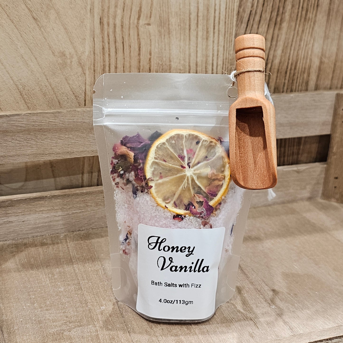 Bath salts with Fizz