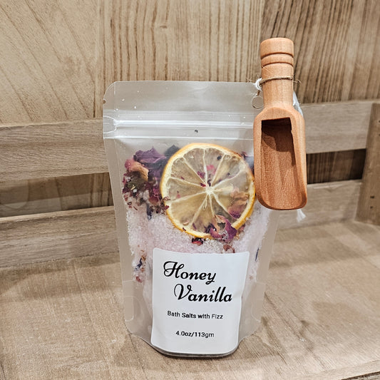 Bath salts with Fizz