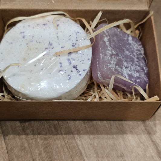 Shower steamer or bath bomb with Sugar Scrub