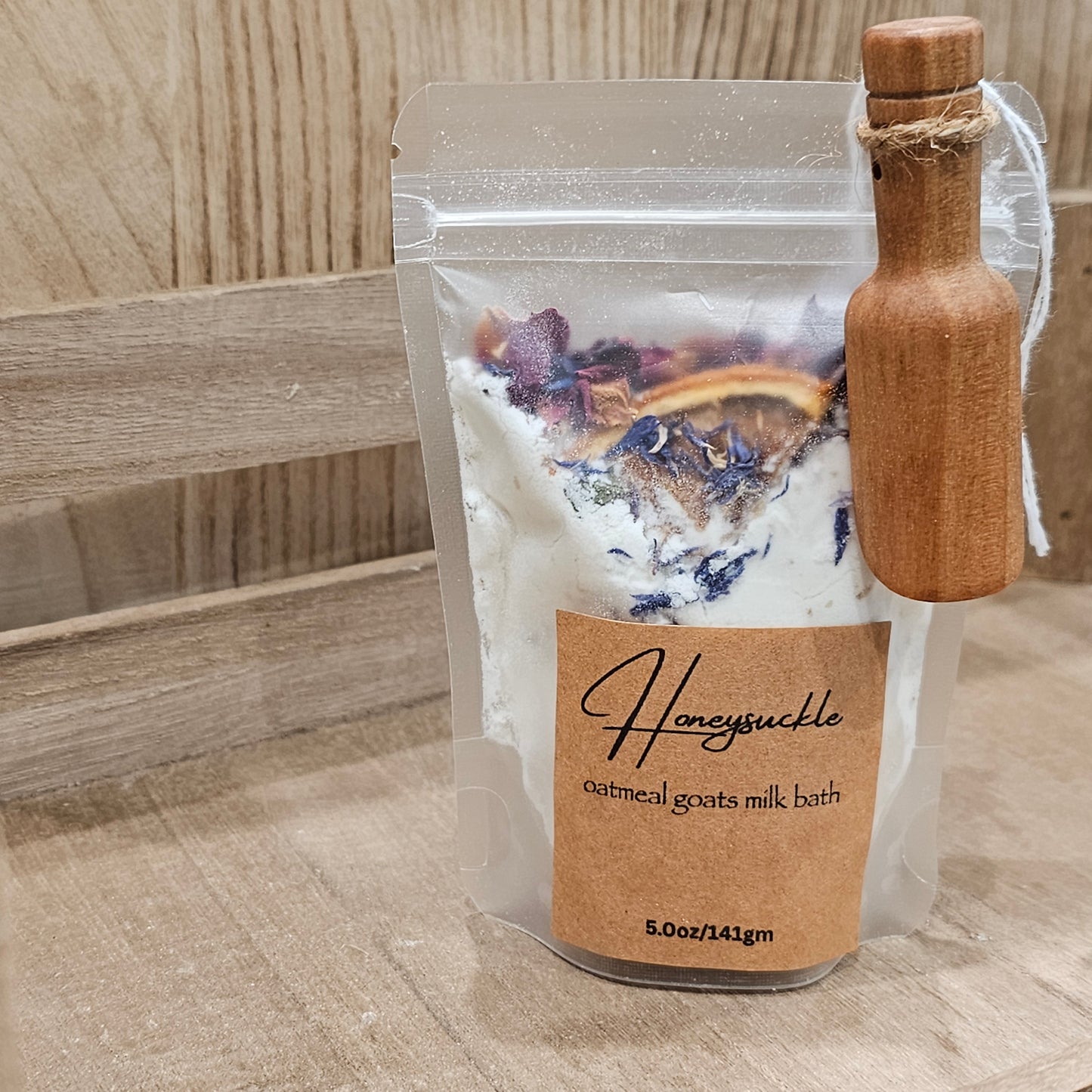 Oatmeal goats milk bath