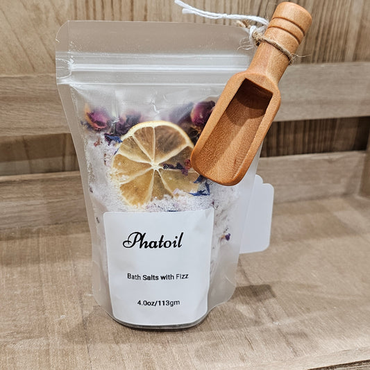 Bath Salts with Fizz